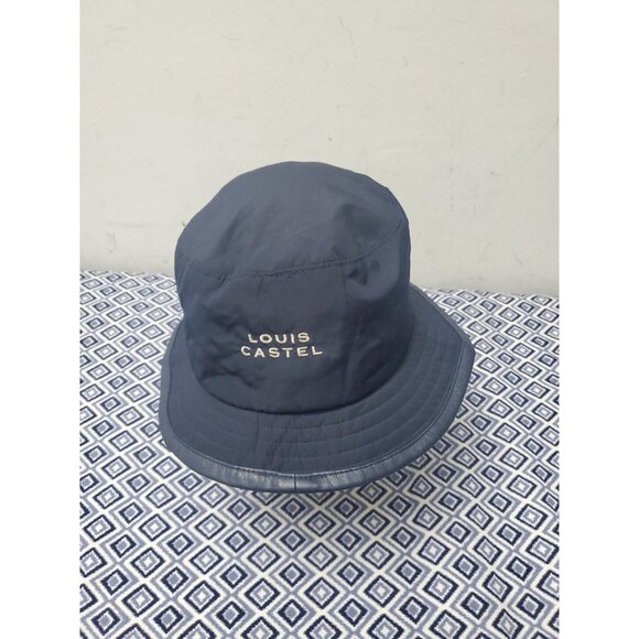 Louis Castel Blue Men's Bucket hat Size 56cm - Picture 4 of 16